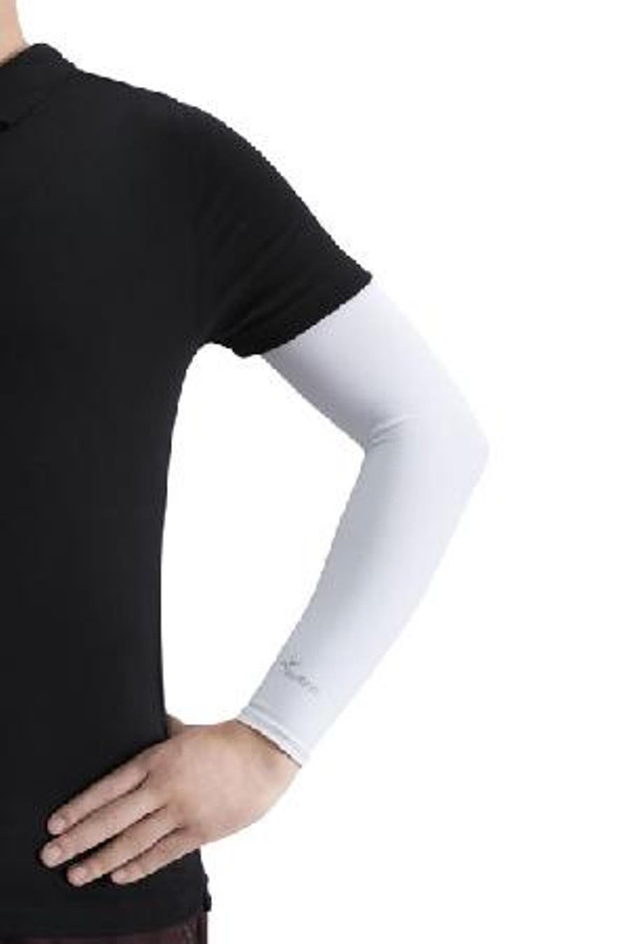 IceRays Cooling UV Arm Sleeves White
