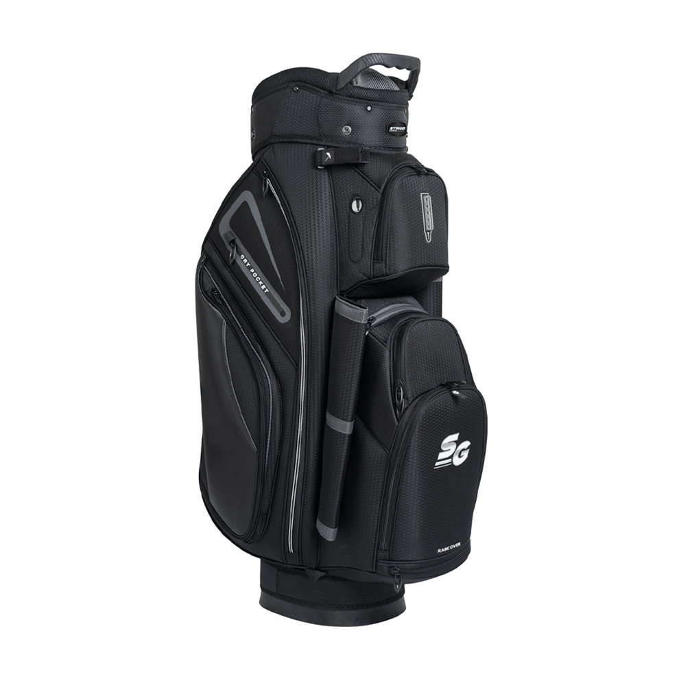 Stinger Premium Golf Bag Black/Grey